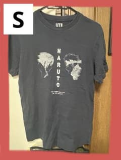 NARUTO ナルト　サスケ　Tシャツ　プリント　グッズ　UT ユニクロ