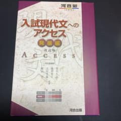 入試現代文へのアクセス 発展編のサムネイル