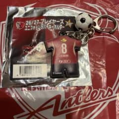 26/27 鹿島アントラーズ ユニフォームラバーキーホルダー マテウスブエノ 8のサムネイル