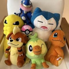 今だけこの値段！！ポケモン ぬいぐるみ セット - メルカリ
