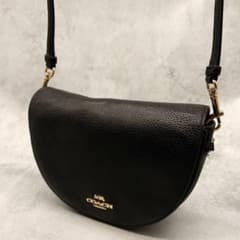【極美品】COACH エレン ハーフムーン ショルダーバッグ クロスボディ 極美品】COACH コーチ エレン ハーフムーン ショルダーバッグ クロス