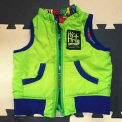 専用☆リバーシブルベスト 90センチ PARTY PARTYのサムネイル