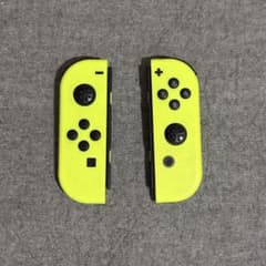 「動作確認済み」Nintendo Switch Joy-Con ネオンイエローのサムネイル