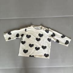 マーキーズ　ハート柄長袖Tシャツ 90サイズのサムネイル