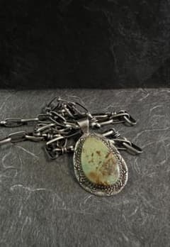 Avin Joe ナバホ ターコイズ シルバーペンダント Sterling Avin Joe ナバホ ターコイズ シルバーペンダント Sterling - メルカリ