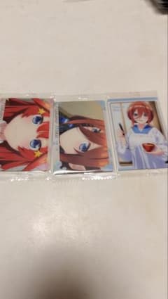 五等分の花嫁 カード 3枚セットのサムネイル