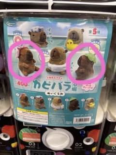 목욕을 사랑하는 카피바라 목욕탕 인형