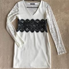 DURAS レース切替ポンチワンピースのサムネイル