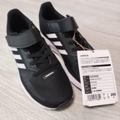adidas スニーカー 20.0cm 黒のサムネイル