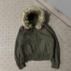 Y2K N2B 短丈 フライト ボンバー ジャケットCargo ファーフード 2 Y2K N2B 短丈 フライト ボンバー ジャケットCargo ファーフード82