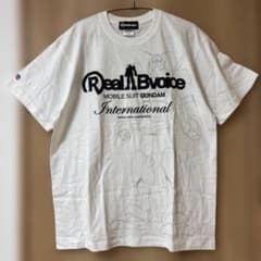 신품 RealBvoice 건담 기동 전사 건담 T 셔츠 화이트 L