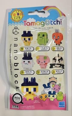 ナノブロック ミニナノ たまごっち(おやじっち)のサムネイル