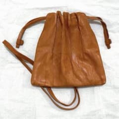 genten(ゲンテン) ショルダーバッグ バークポシェット巾着 - メルカリ
