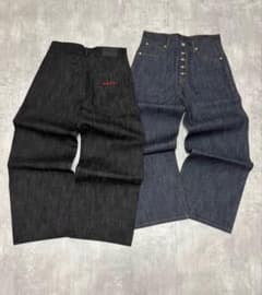 9/s PROJECT リジットデニム　インディゴ 9/s PROJECT ナインスプロジェクト インディゴMサイズ リジットデニム