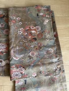 着物 小紋 袷 花柄 鳳凰文様のサムネイル
