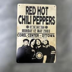 ブリキ看板　Red Hot Chili Peppersのサムネイル