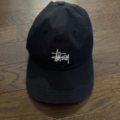 Stussy ブラック キャップのサムネイル