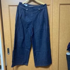ZARA ダークブルーデニムパンツ MEX 30のサムネイル