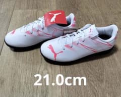 PUMA サッカーシューズ ホワイト ピンクのサムネイル