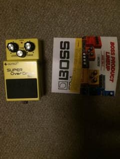 BOSS SD-1 台湾製 各種説明書・箱付きのサムネイル
