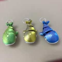 クジラ ミニチュアキーホルダー 3個セットのサムネイル
