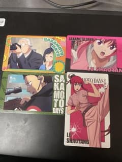 SAKAMOTO DAYS カード 4枚セットのサムネイル