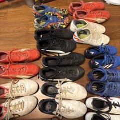 サッカー スパイク まとめ売り 12足セット値下げ検討のサムネイル