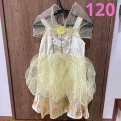[미사용] 미녀와 야수 벨 드레스 노란색 120 프린세스