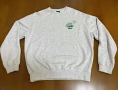 HUF WHAT A JUNGLE CREW 両面プリント 長袖 スウェット