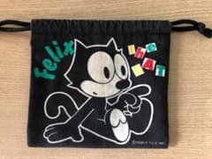 Felix The CAT 巾着袋 1990年 ビンテージ 日本製