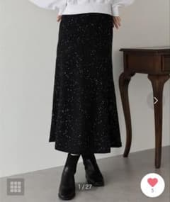 ラメニットマーメイドスカートのサムネイル