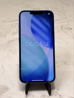 iPhone13 128GB 블루 SIM 프리 배터리 80% 약간 상처 있음