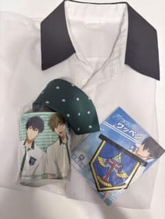 Free! 岩鳶高校 ACOS 公式 制服セット ネクタイ ワッペン付き Free! 岩鳶高校 ACOS 公式 制服セット ネクタイ ワッペン付き - メルカリ