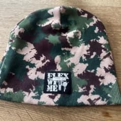 FLEX WITH ME 迷彩柄 ニット帽 ビーニーのサムネイル