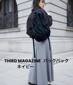THIRD MAGAZINE 別注 サードマガジン ロゴパッカブルバックパック