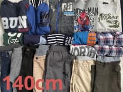 男の子　140cm まとめ　美品のサムネイル