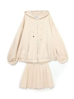 【新品タグ】Bubbles ルーズパーカープリーツセットアップのサムネイル