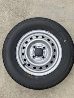 軽トラタイヤホイールセット　スズキキャリィ　日産クリッパー　145/80R12のサムネイル