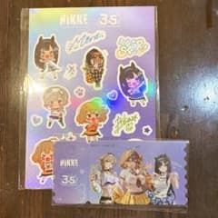 NIKKE 生放送 3.5周年 特典 TT.STAR チケットカード ステッカー - メルカリ