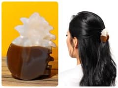 ハワイ限定♥️ホノルルクッキー♥️パイナップルヘアクリップ新品