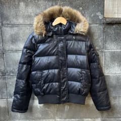 00s old gap ファー ダウンジャケット 光沢 y2k archive - メルカリ