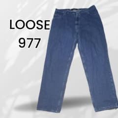 も*こ様 極太 リーバイス シルバータブ LOOSE W42相当デニムパンツのサムネイル
