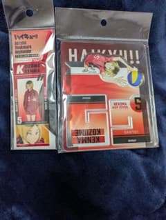 ハイキュー!! 孤爪研磨 アクリルスタンド＆しおりキーホルダーのサムネイル