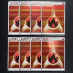 ポケカ ストライプエネルギー 炎 8枚 プロモ XY-P ② - メルカリ