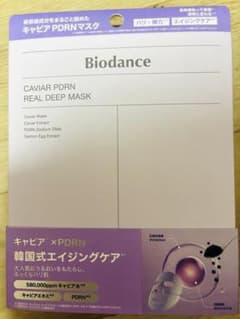 【新品】Biodance キャビアPDRNリアルディープマスク　4枚セットのサムネイル
