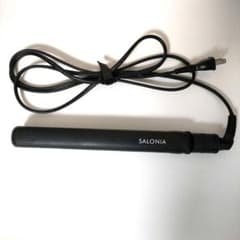 【ジャンク品】SALONIA ストレートヘアアイロン ブラックのサムネイル