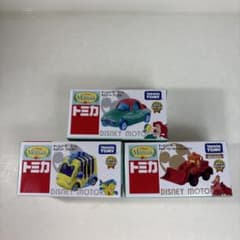 トミカ セブンイレブン限定 ディズニーモータース アリエル3台セット