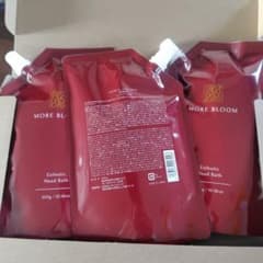 MORE BLOOM エステティックヘッドバス 300g 3個セット - メルカリ