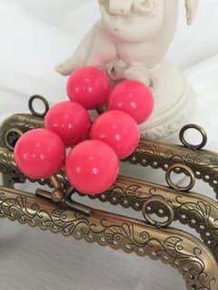 がま口口金 あめ玉 12.5cm 角型 ハンドメイド 3個のサムネイル