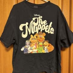 Disney The Muppets 半袖 Tシャツ ブラックのサムネイル